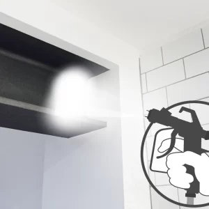 Protecta Stålmaling FR-120 som males på stål