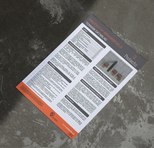 Protecta Brannspjeld Dokumentasjon