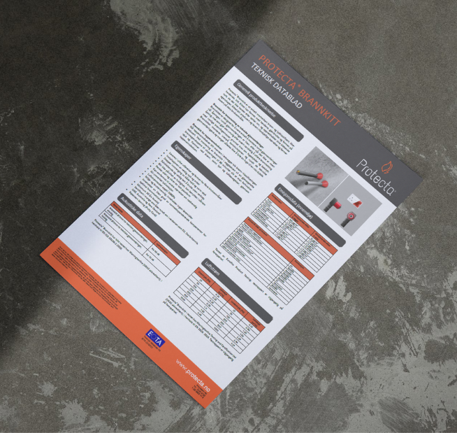 Protecta Brannkitt datablad